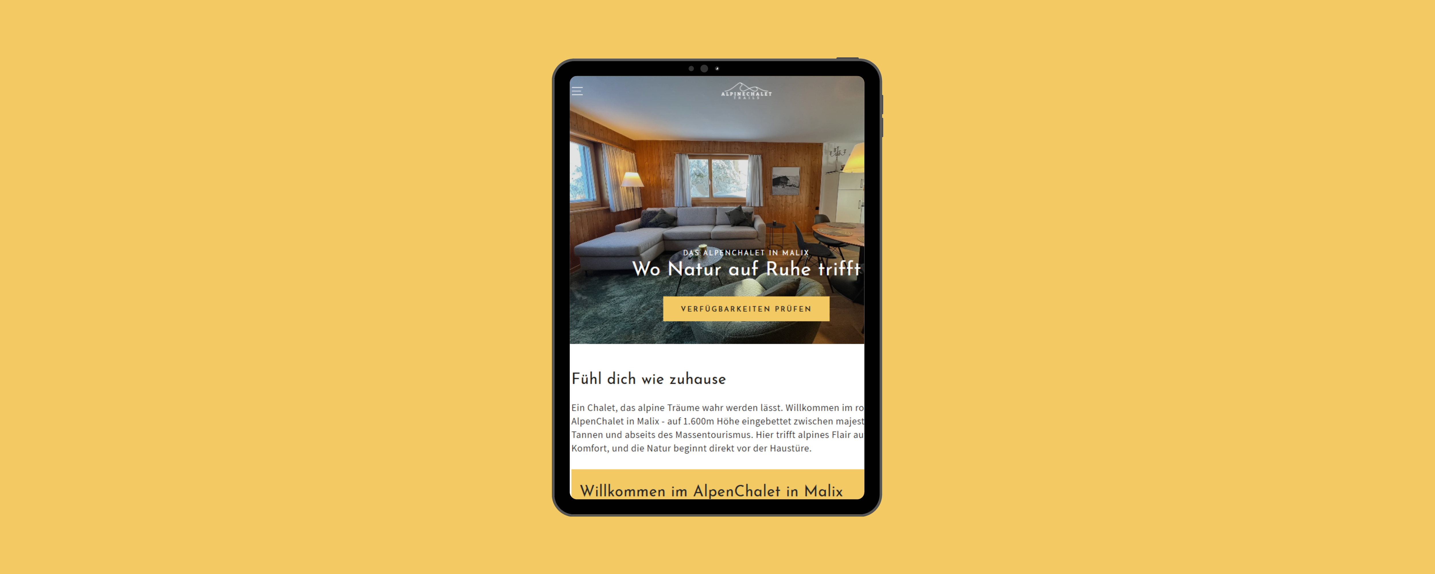 Von Null auf Go-Live: Das AlpineChalet in Malix