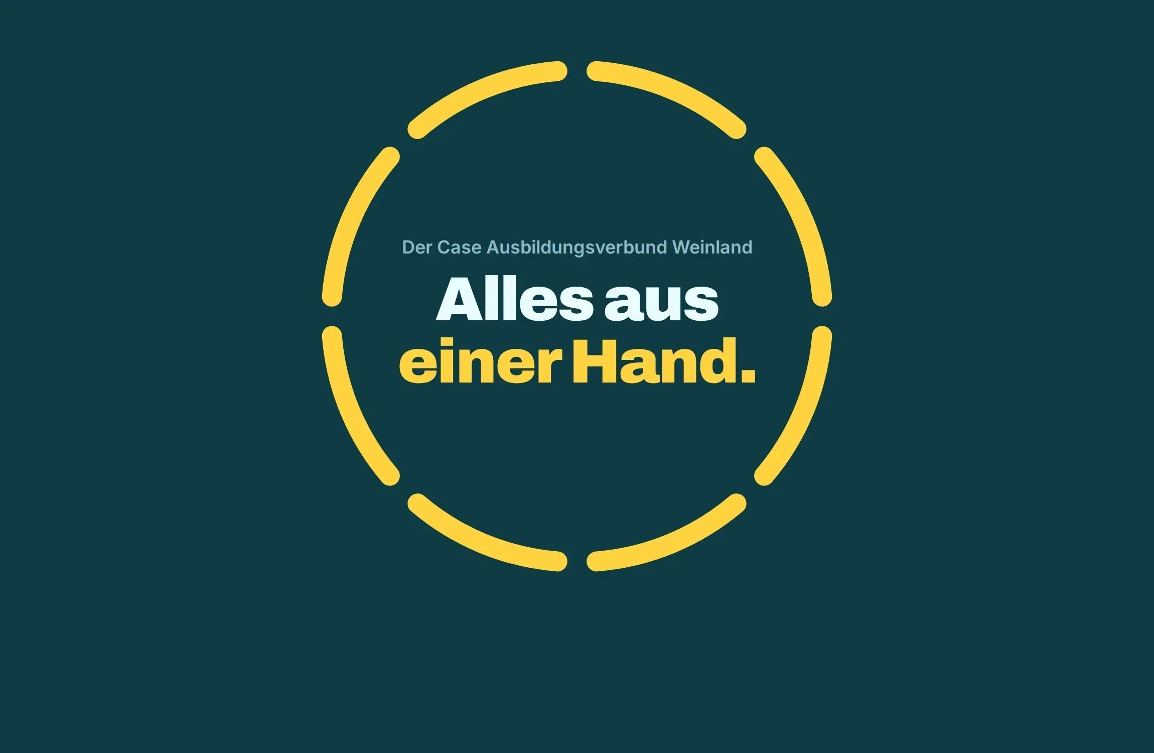 Website aus einer Hand: der Case Ausbildungsverbund Weinland